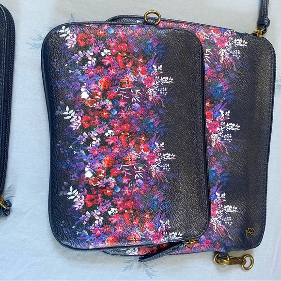 Elliott Lucca Floral Black Clutch Set - Picture 8 of 8